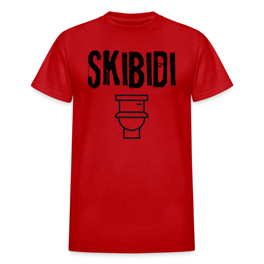 Skibidi Toilet T-Shirt - red