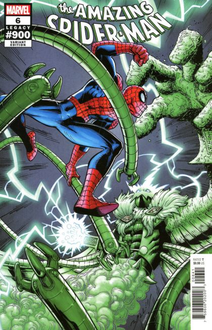 The Amazing Spider-Man, Vol. 6 #6D – Go Away, Peter Parker!; Better Late Than Never; Spidey Meets Jimmy; Save the Date (Mark Bagley Variant)