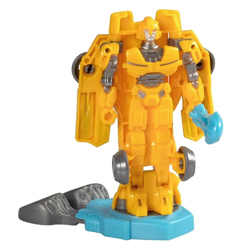 Transformers One Robot Battlers Bumblebee (B-127) 4.5-Inch Robot Action Figure, Interactive Toys for Boys and Girls Ages 6 and Up