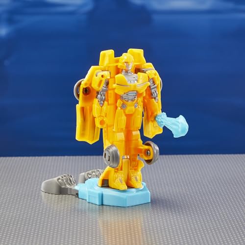 Transformers One Robot Battlers Bumblebee (B-127) 4.5-Inch Robot Action Figure, Interactive Toys for Boys and Girls Ages 6 and Up