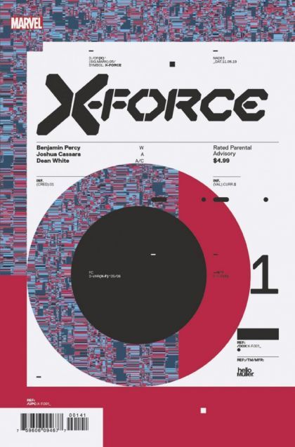 X-Force, Vol. 6 #1D – Hunting Ground (Tom Muller Incentive Design Variant (1:10))