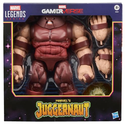 Marvel Legends Series Gamerverse Marvel's Juggernaut, Retro Video Game-Inspired Collectible 6-Inch Scale Action Figure