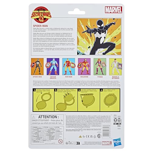 Marvel Legends series secret wars Spider-Man