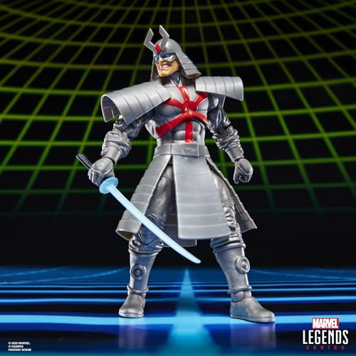 Marvel Legends Series Gamerverse Wolverine vs Marvel's Silver Samurai, Retro Video Game -Inspired Collectible 6-Inch Action Figures