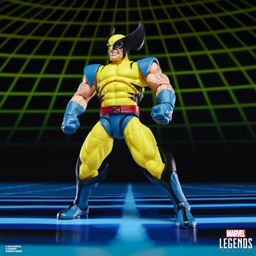 Marvel Legends Series Gamerverse Wolverine vs Marvel's Silver Samurai, Retro Video Game -Inspired Collectible 6-Inch Action Figures
