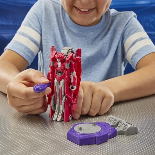 Transformers One Robot Battlers Elita-1, 4.5-Inch Robot Action Figure, Interactive Toys for Boys and Girls Ages 6 and Up