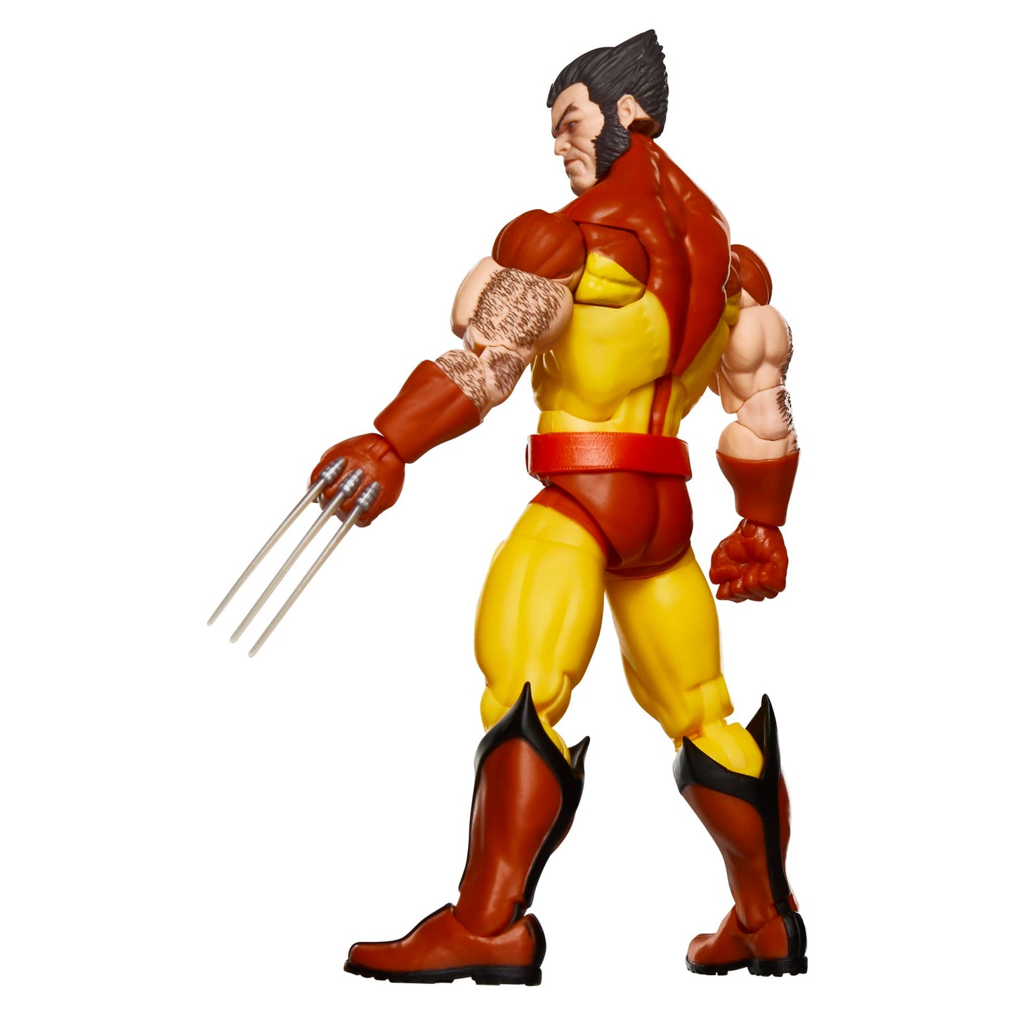 Marvel Legends Series Wolverine, X-Men Retro Comics Secret Wars Collectible 6 Inch Action Figure with Shield