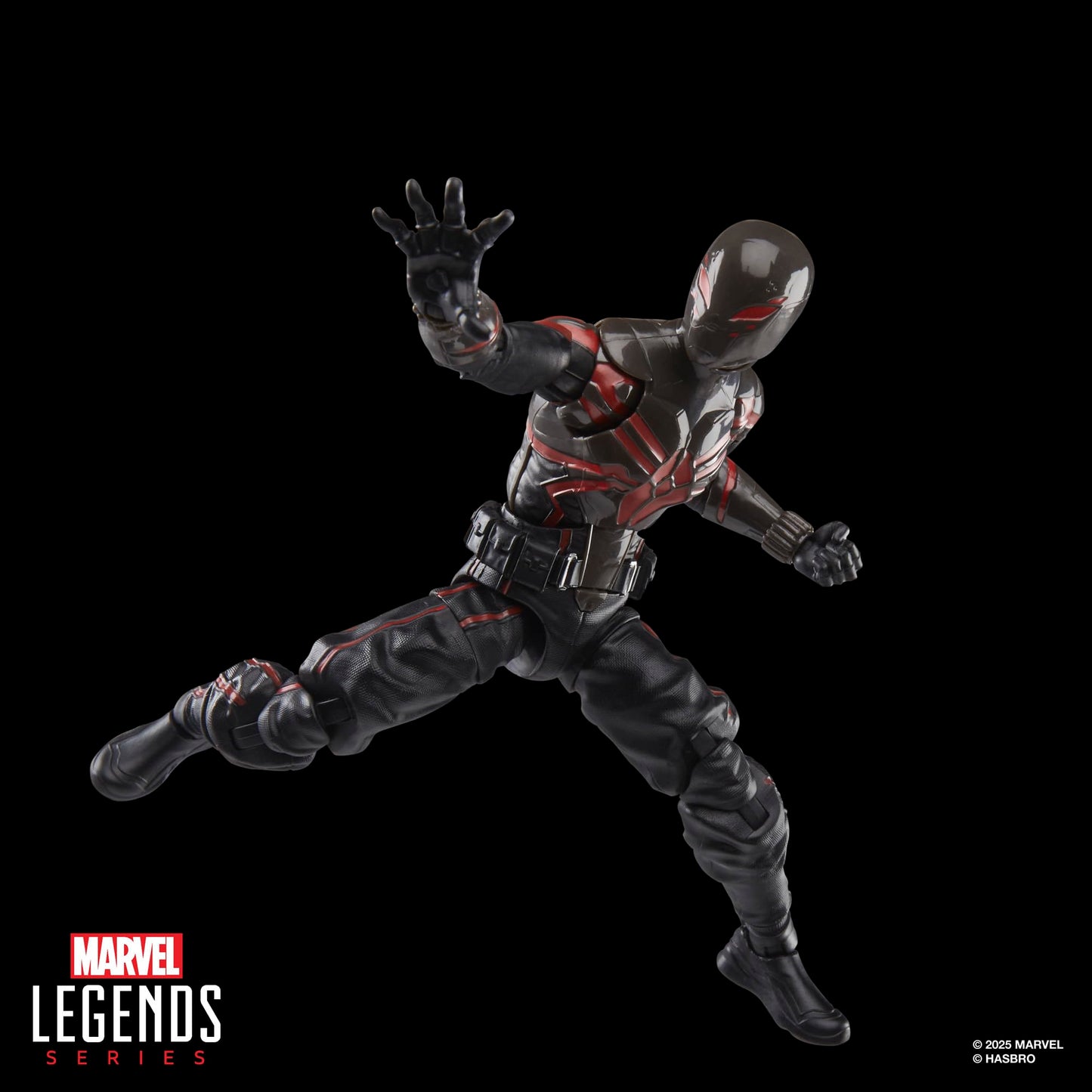 Marvel Legends Series Gamerverse Miles Morales Brooklyn 2099 Suit, Spider-Man 2 Video Game -Inspired Collectible 6 Inch Action Figure