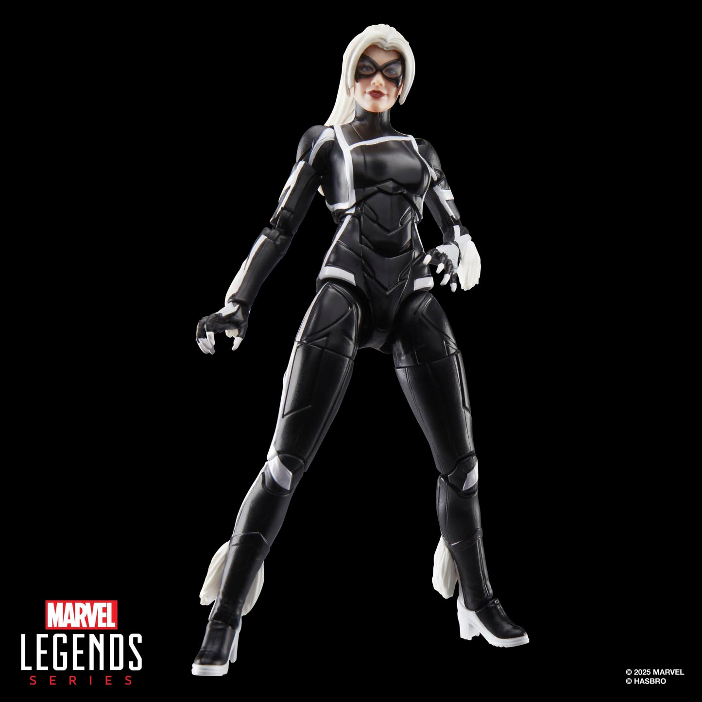 Marvel Legends Series Gamerverse Black Cat Felicia Hardy, Spider-Man 2 Video Game-Inspired Collectible 6 Inch Action Figure