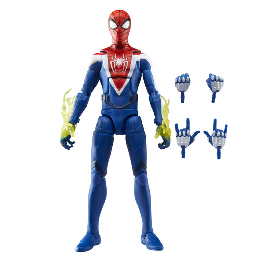 Marvel Legends Series Gamerverse Miles Morales Upgraded Suit Style, Spider-Man 2 Video Game-Inspired Collectible 6 Inch Action Figure