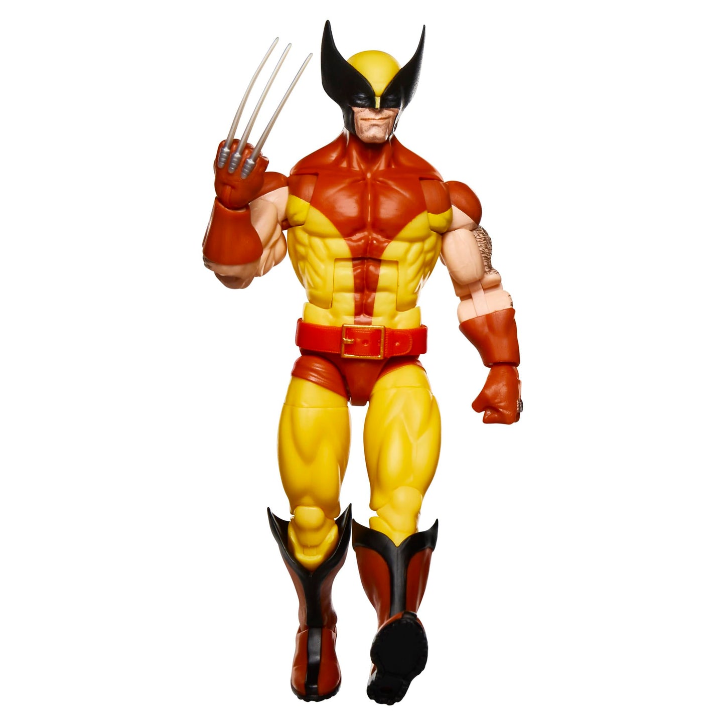 Marvel Legends Series Wolverine, X-Men Retro Comics Secret Wars Collectible 6 Inch Action Figure with Shield