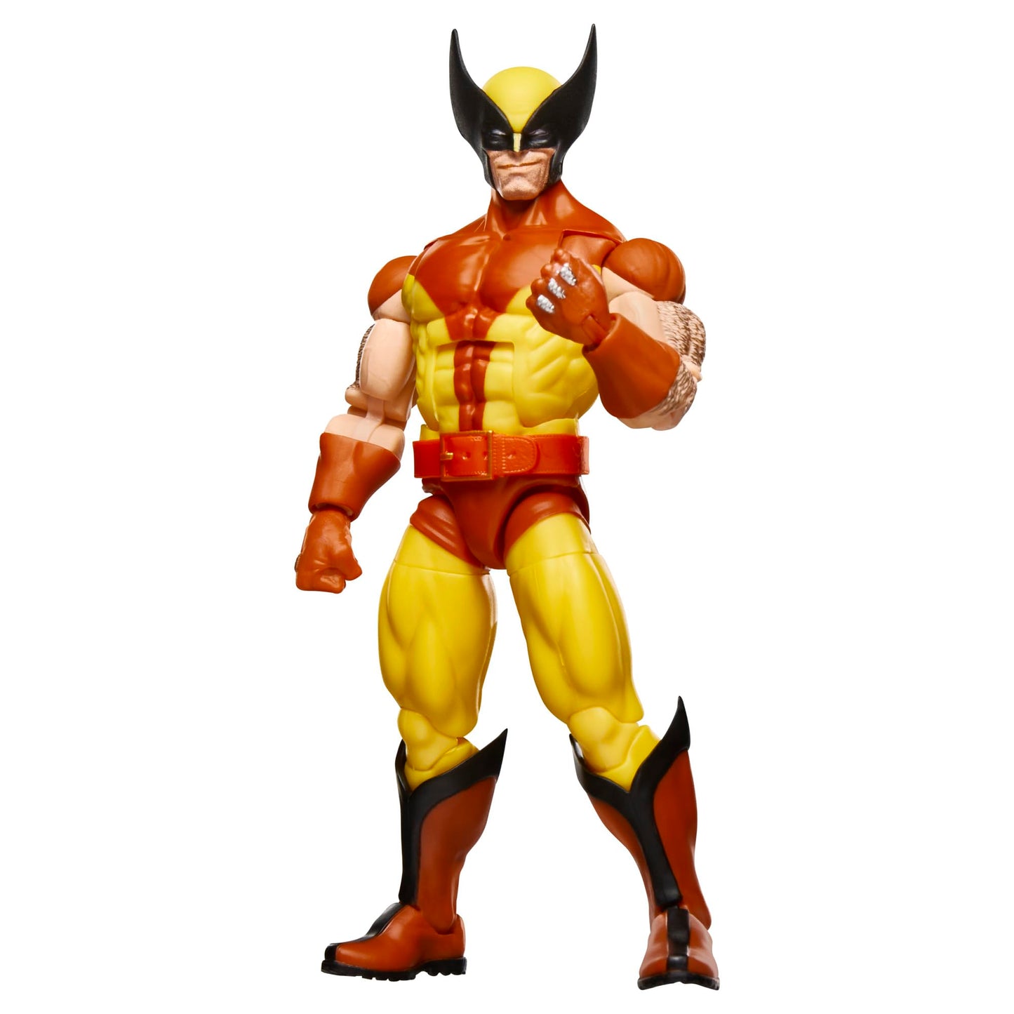 Marvel Legends Series Wolverine, X-Men Retro Comics Secret Wars Collectible 6 Inch Action Figure with Shield