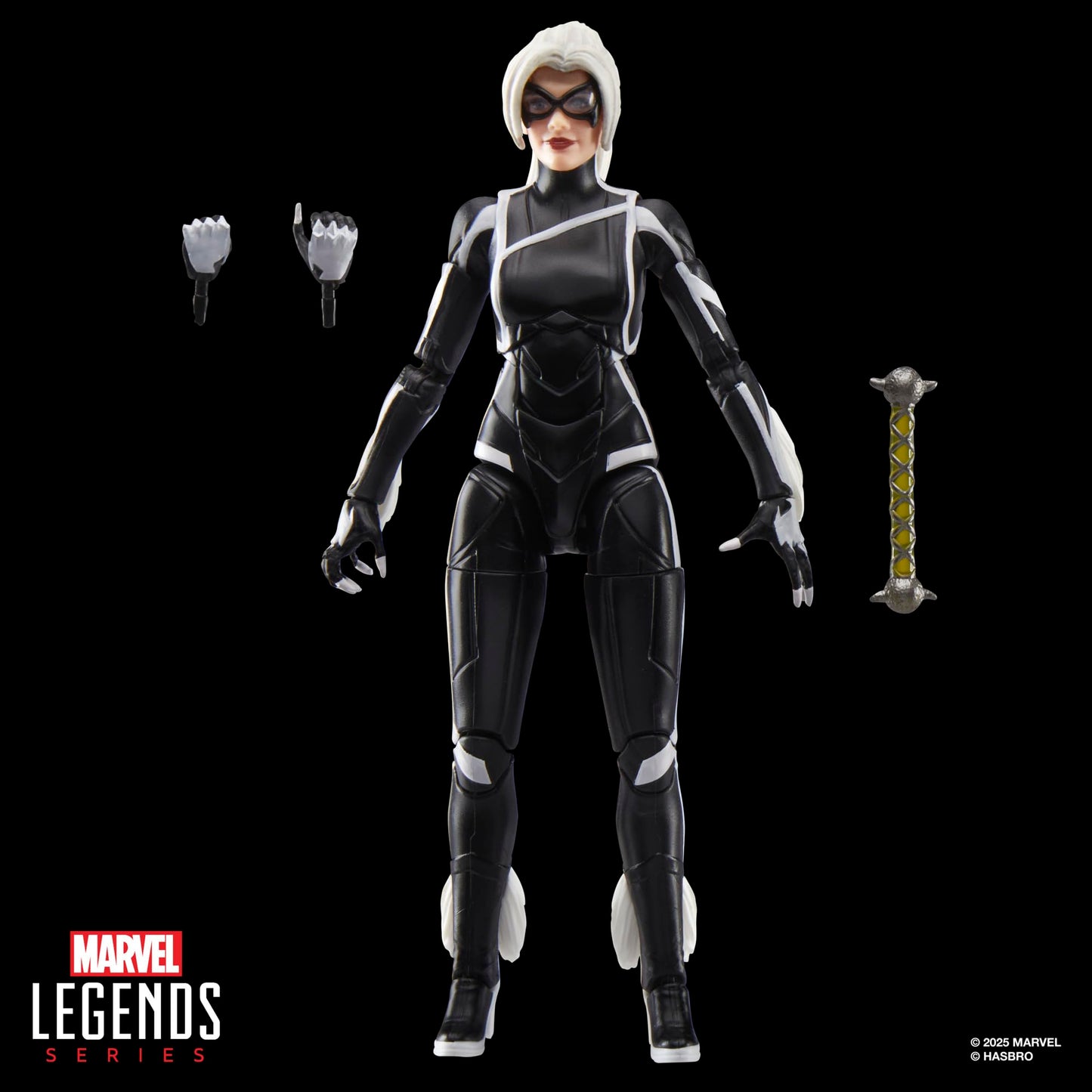 Marvel Legends Series Gamerverse Black Cat Felicia Hardy, Spider-Man 2 Video Game-Inspired Collectible 6 Inch Action Figure