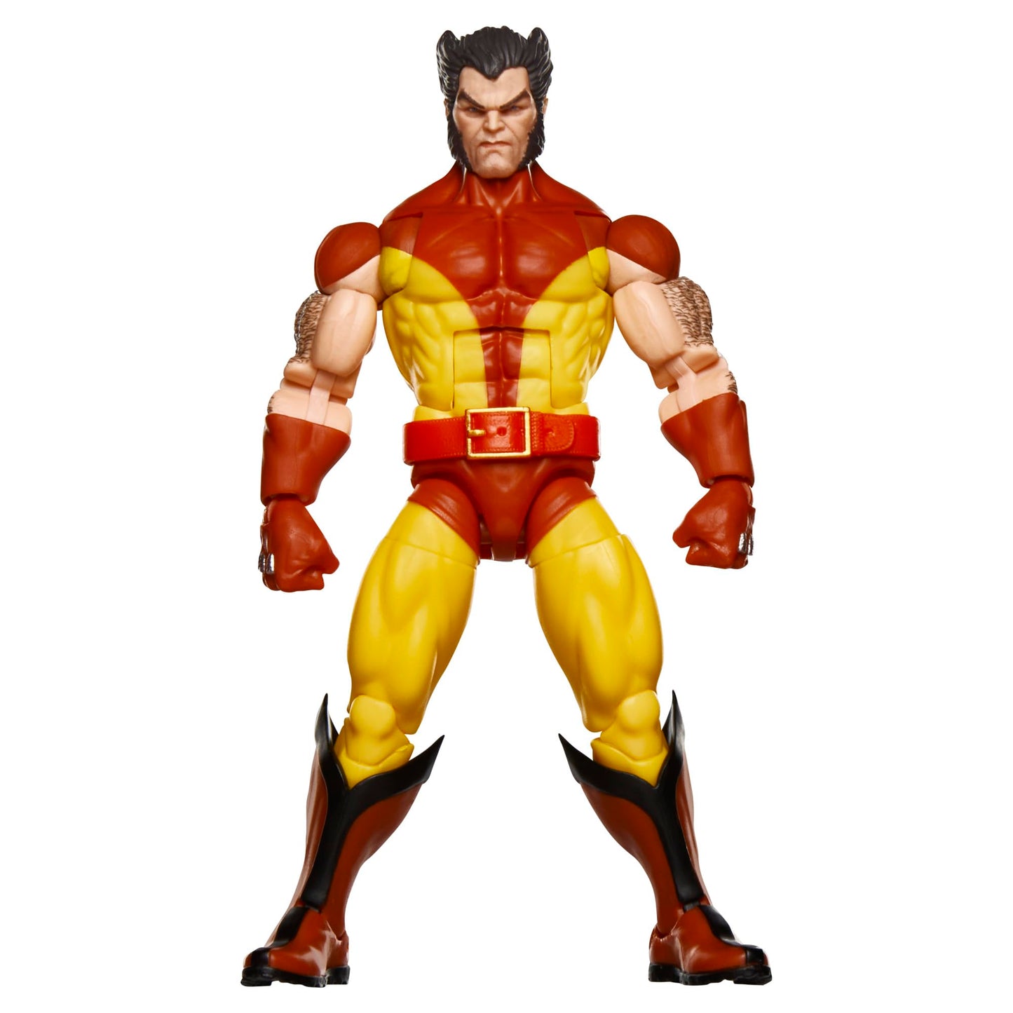 Marvel Legends Series Wolverine, X-Men Retro Comics Secret Wars Collectible 6 Inch Action Figure with Shield