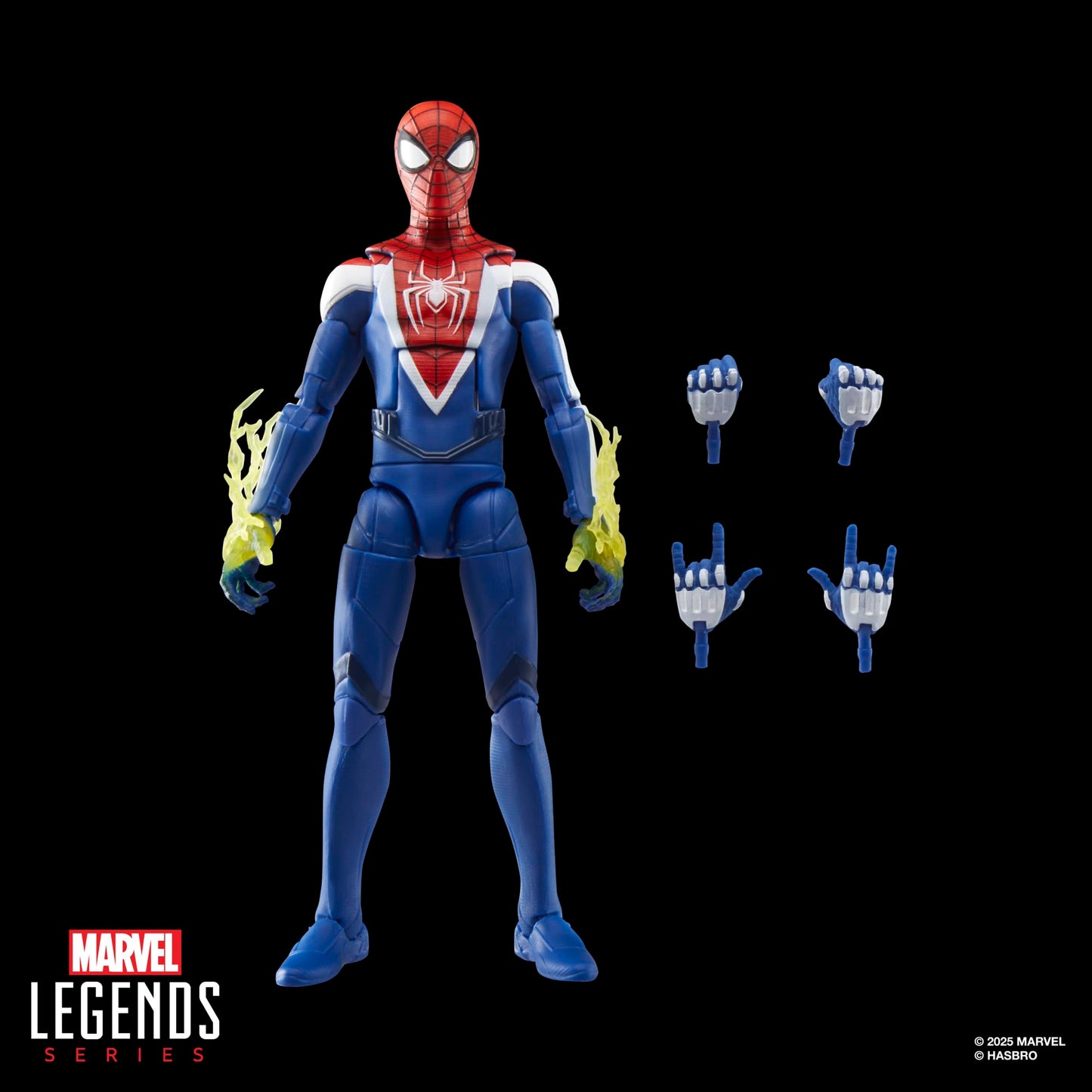 Marvel Legends Series Gamerverse Miles Morales Upgraded Suit Style, Spider-Man 2 Video Game-Inspired Collectible 6 Inch Action Figure