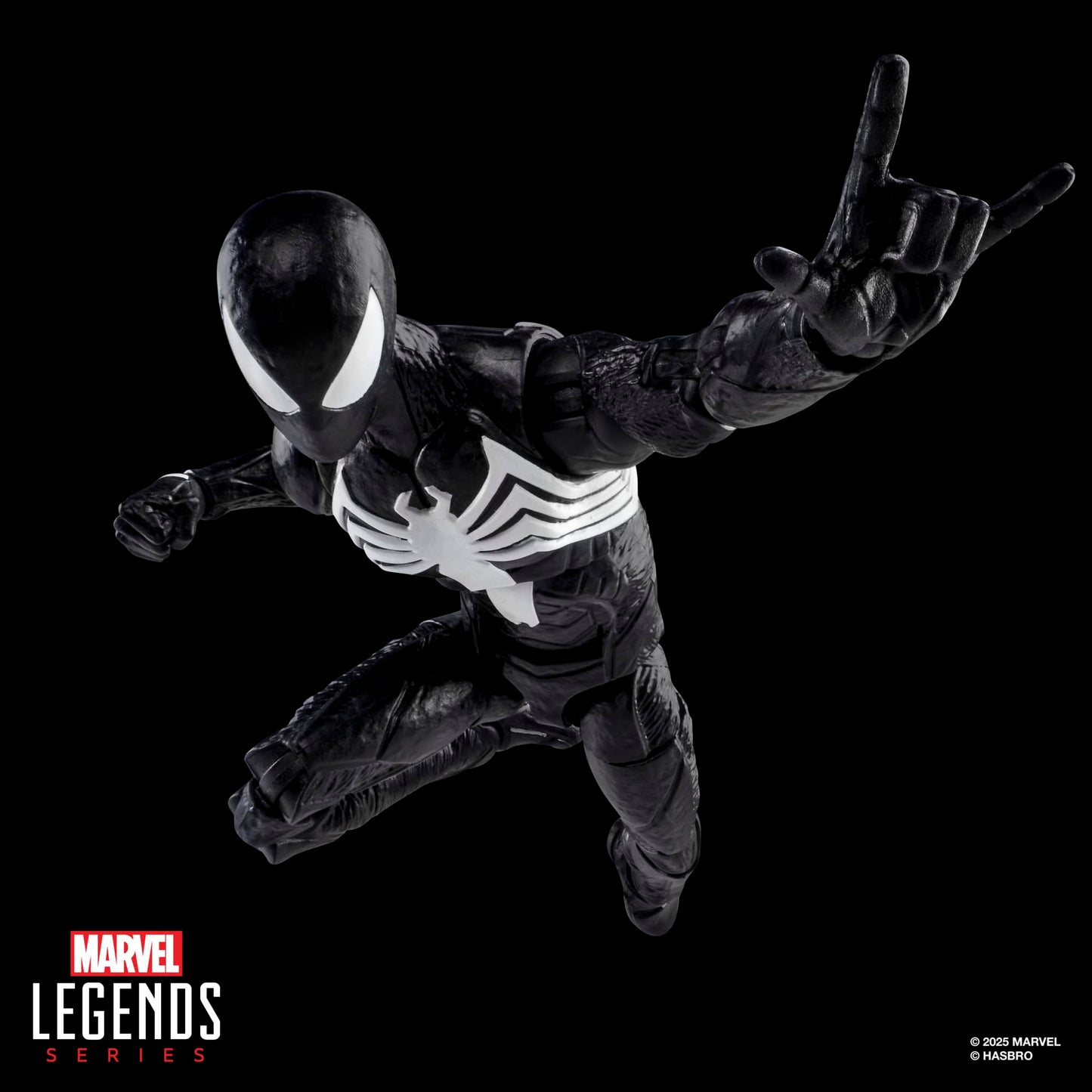 Marvel Legends Series Gamerverse Peter Parker Black Suit, Spider-Man 2 Video Game-Inspired Collectible 6 Inch Action Figure