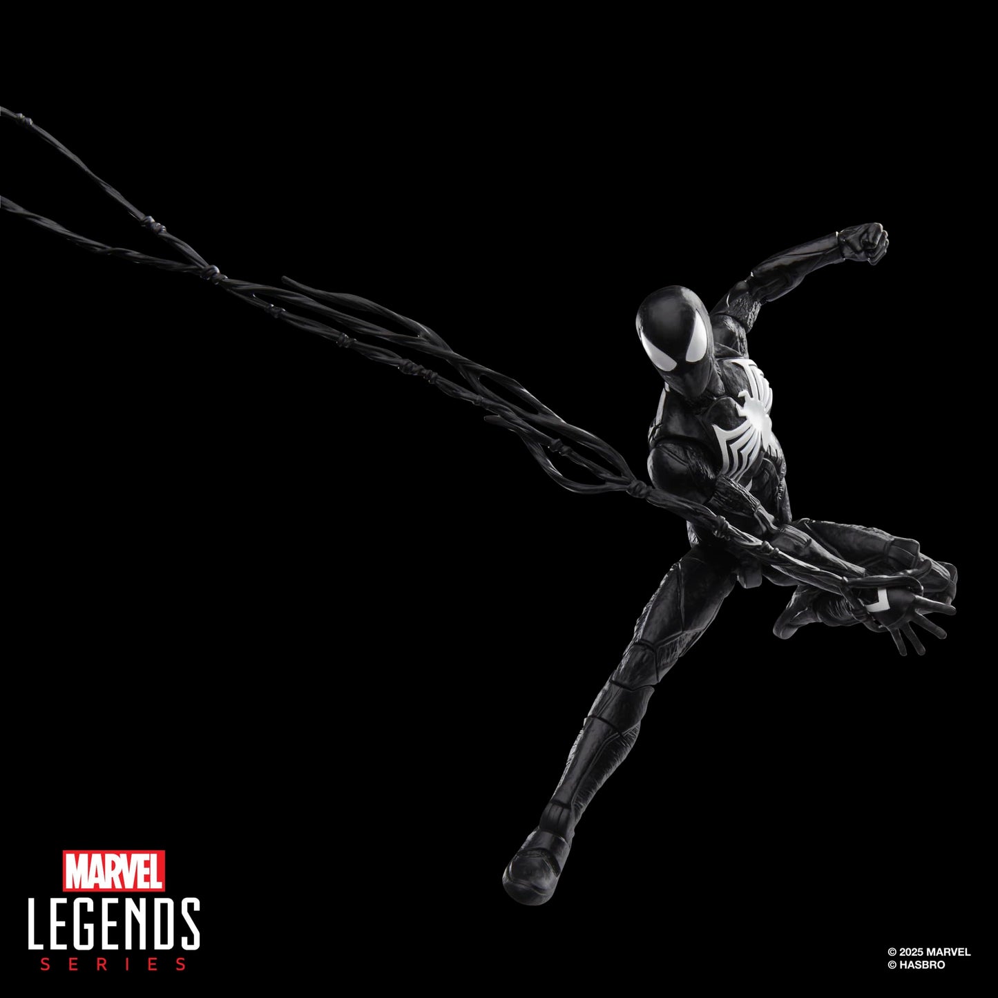 Marvel Legends Series Gamerverse Peter Parker Black Suit, Spider-Man 2 Video Game-Inspired Collectible 6 Inch Action Figure