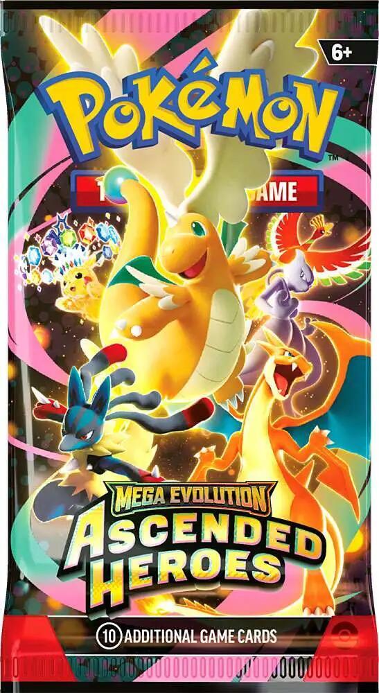 Pokémon TCG: Mega Evolution—Ascended Heroes Booster Pack