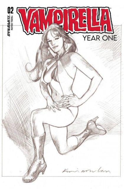 Vampirella: Year One #2F (1:10 Incentive Kevin Nowlan Pencils Variant)
