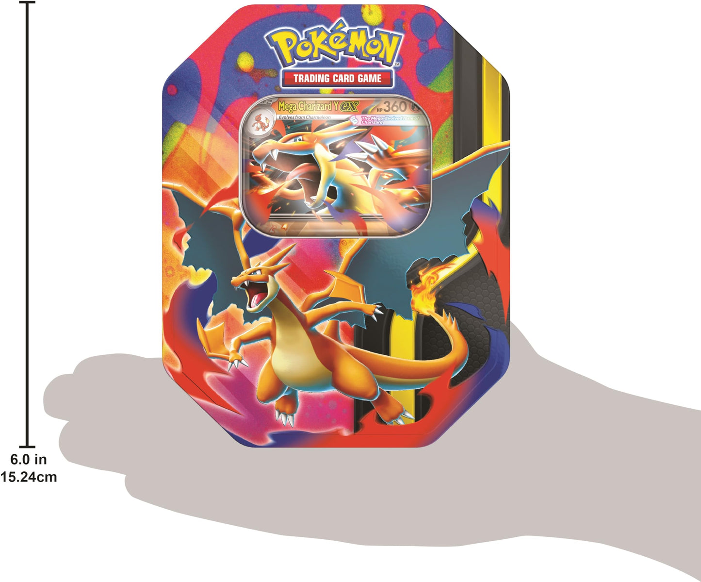 Pokémon TCG: Mega Charizard Y Tin