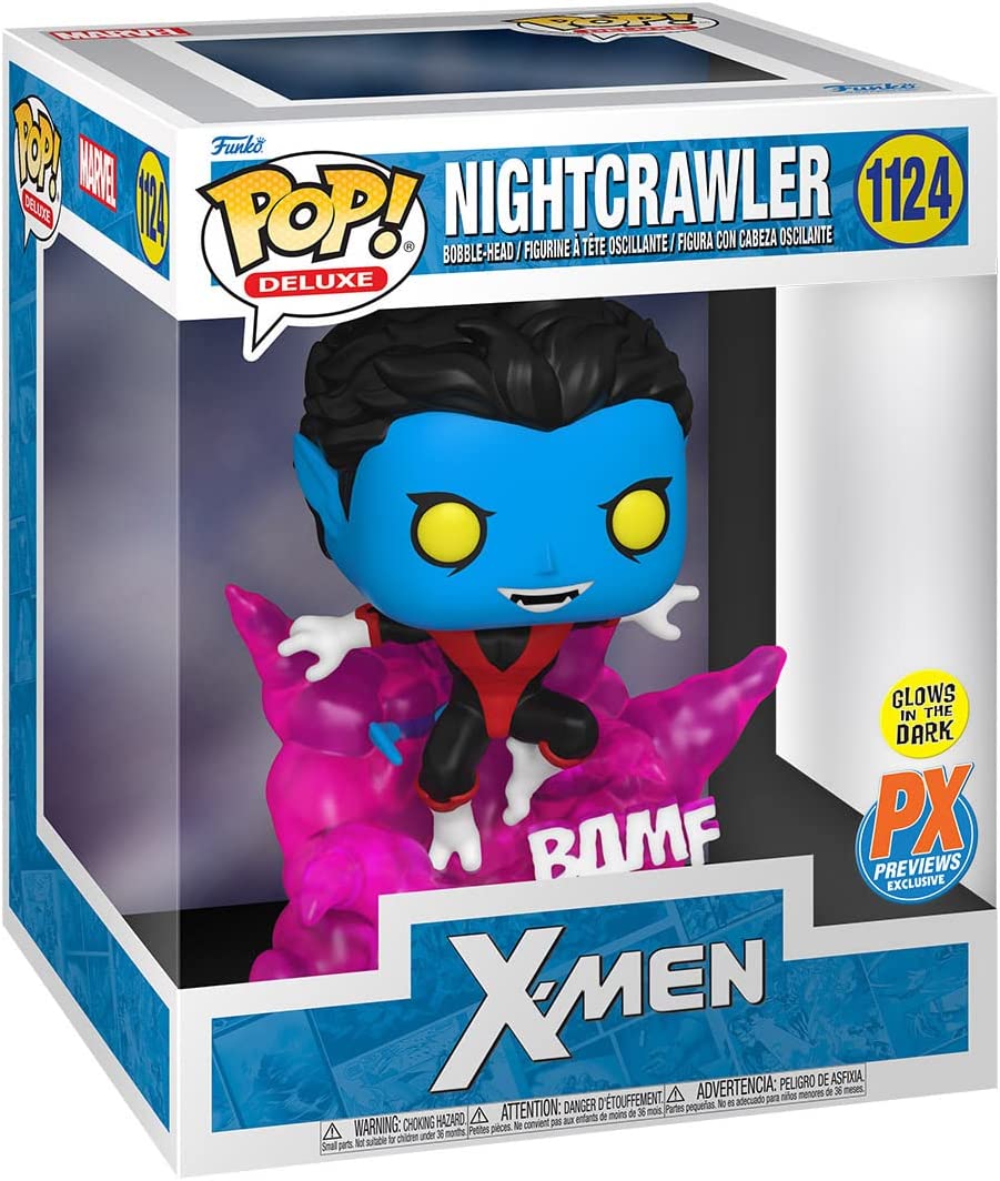 Deluxe: Nightcrawler (Teleporting) (GW) Previews Exclusive Vinyl Figure