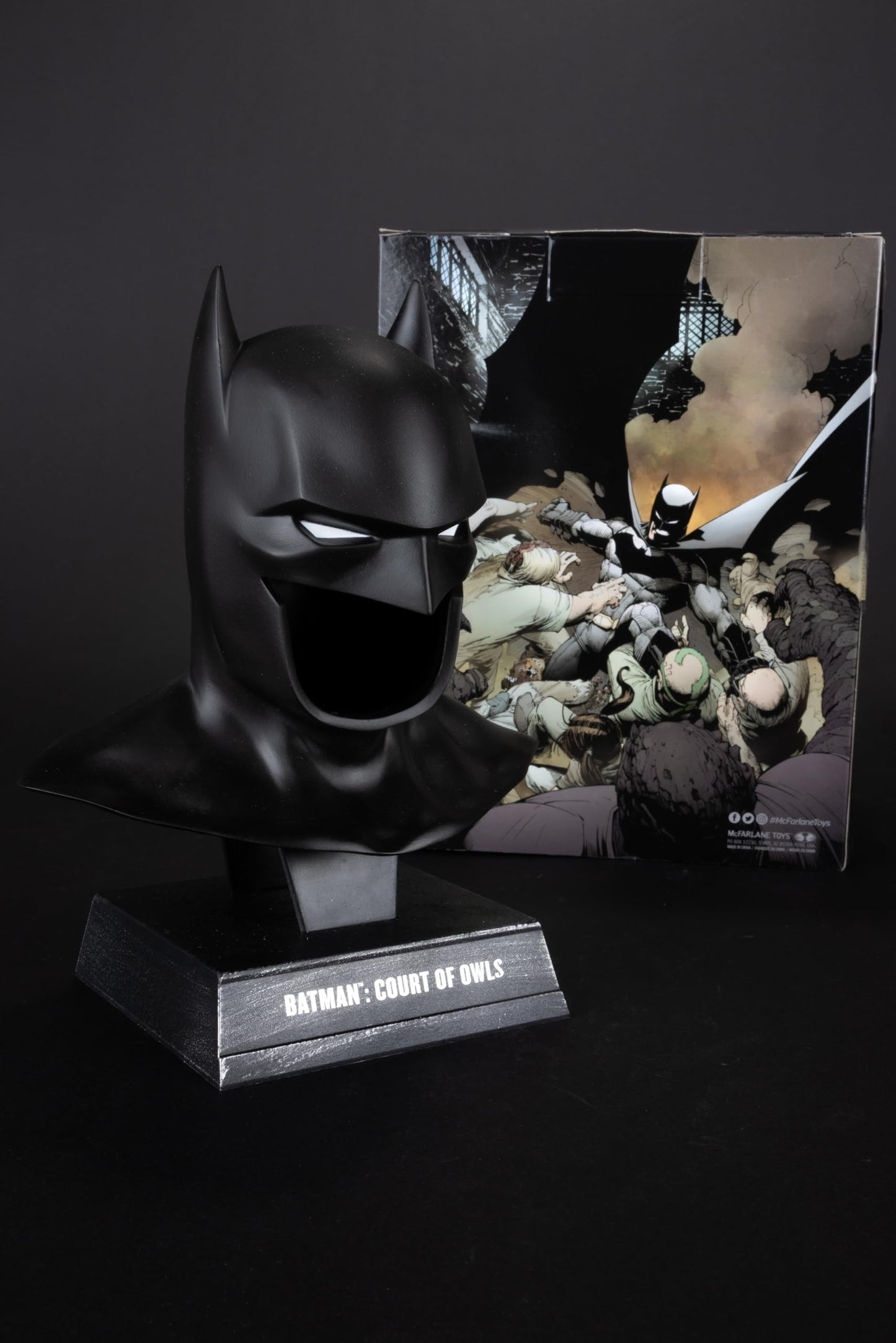 McFarlane Toys - DC Direct Batman (Court of Owls) Cowl Replica 1:3 Scale