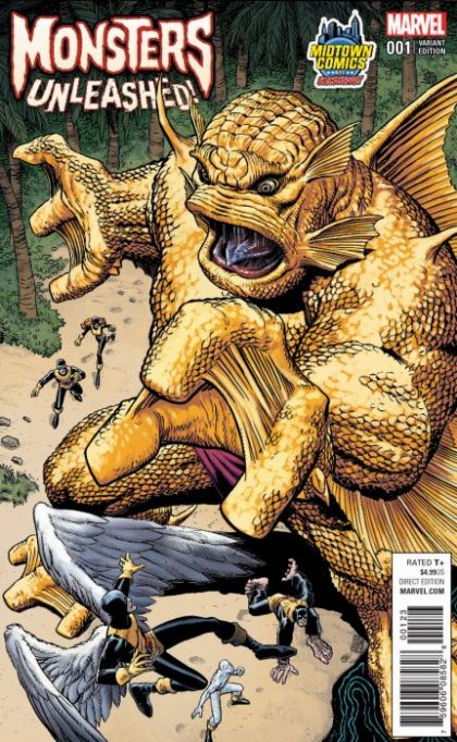 Monsters Unleashed, Vol. 2 #1N (Midtown Exclusive Arthur Adams Variant Cover)
