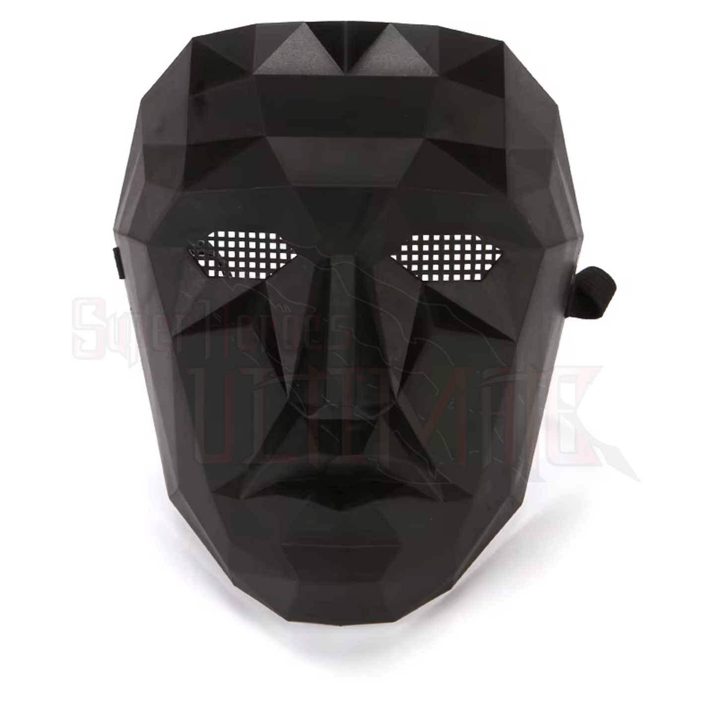 Unisex Adult Squid Game Front Man Mask Sized Costumes, As Shown