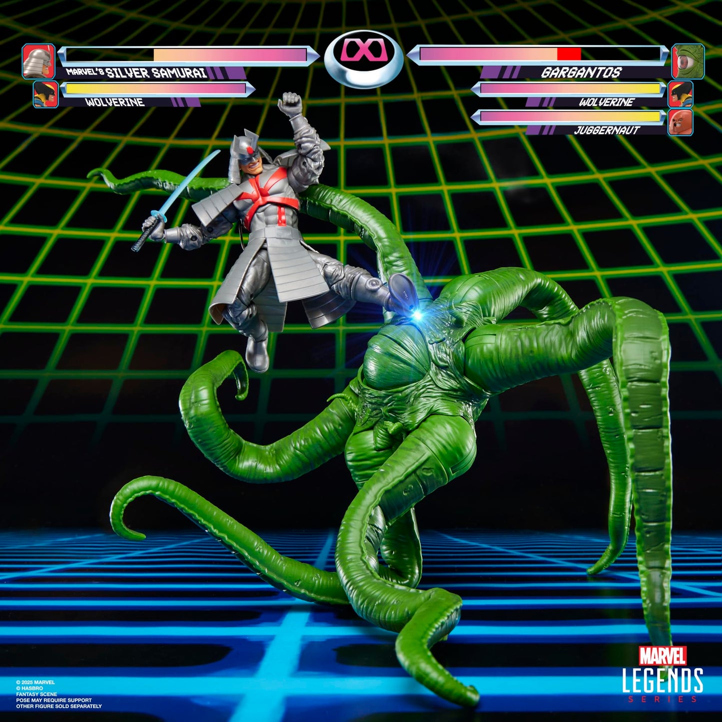 Marvel Legends Series Gamerverse Gargantos, Retro Video Game-Inspired Collectible 6-Inch Scale Action Figure