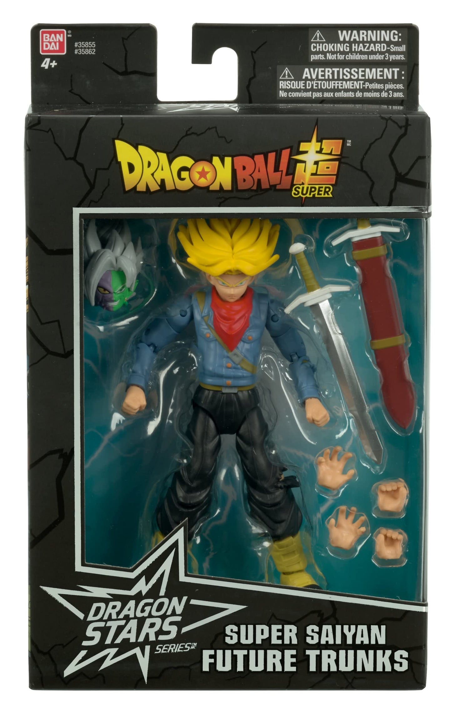 Bandai America - Dragon Ball Super Dragon Stars Super Saiyan Future Trunks
