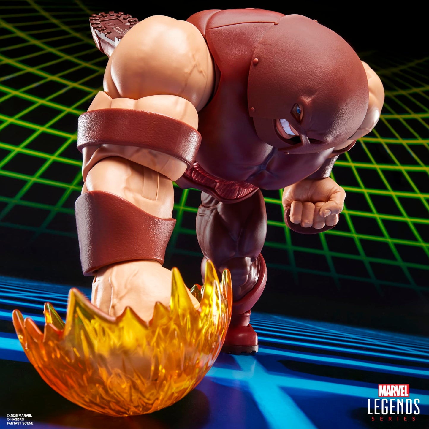 Marvel Legends Series Gamerverse Marvel's Juggernaut, Retro Video Game-Inspired Collectible 6-Inch Scale Action Figure