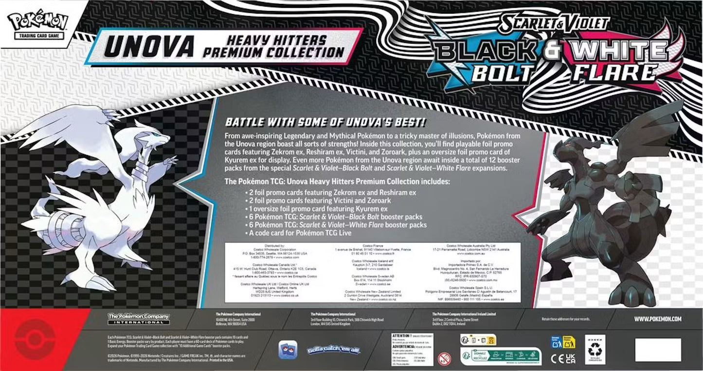 Unova Heavy Hitters Premium Collection - SV: Black Bolt (BLK)