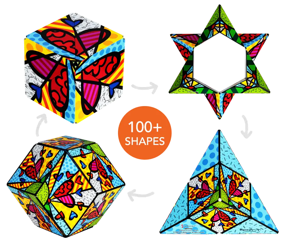 Shashibo Britto Series Magnetic Puzzle Cube
