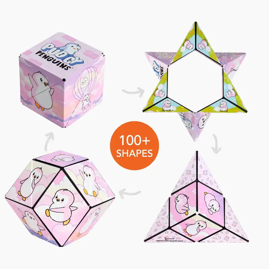 Shashibo Pudgy Penguins Series Magnetic Puzzle Cube
