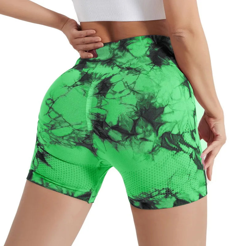 Tie Dye Seamless High Waist Yoga Pants