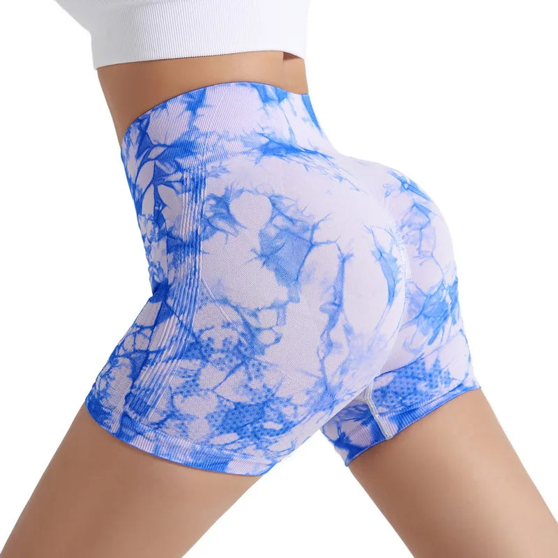 Tie Dye Seamless High Waist Yoga Pants