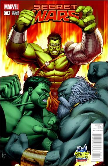 Secret Wars (2015) #3J – The Eye of Doom (Dale Keown Exclusive Variant)