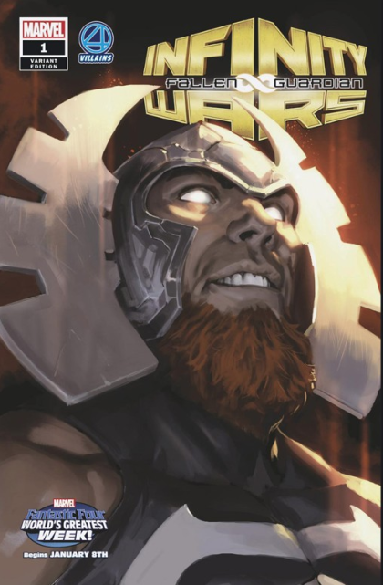Infinity Wars: Fallen Guardian #1D (Variant Marko Djurdjevic Fantastic Four Villains Cover)
