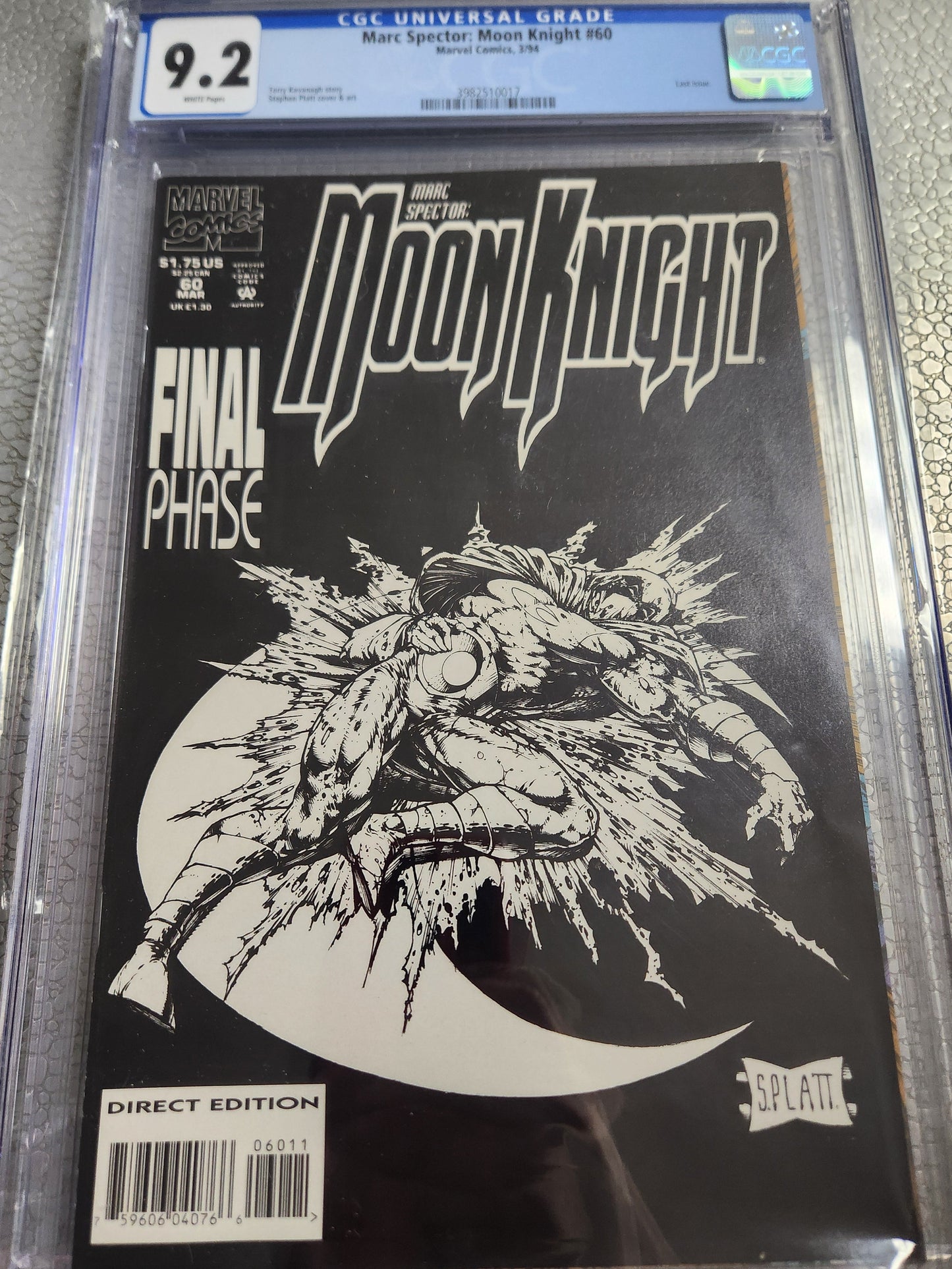 Marc Spector: Moon Knight, Vol. 1 #60