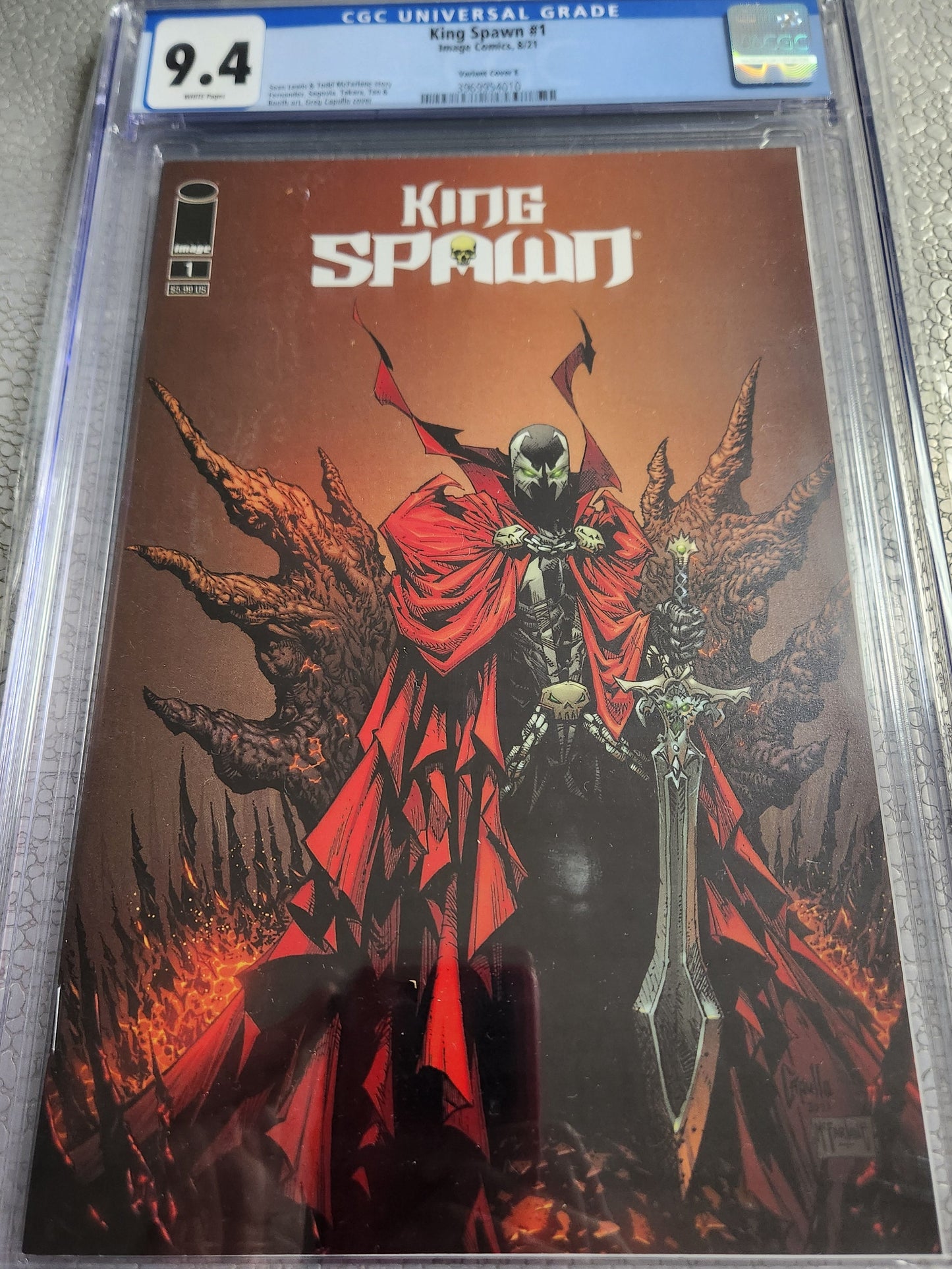 King Spawn #1E Greg Capullo