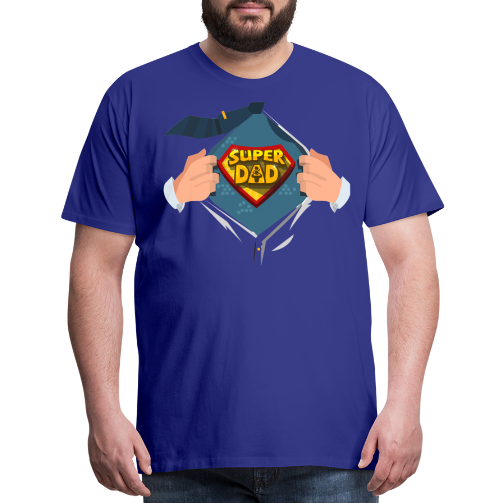Super Dad: The Ultimate Father's Day Tee Tribute Men's Premium T-Shirt - royal blue