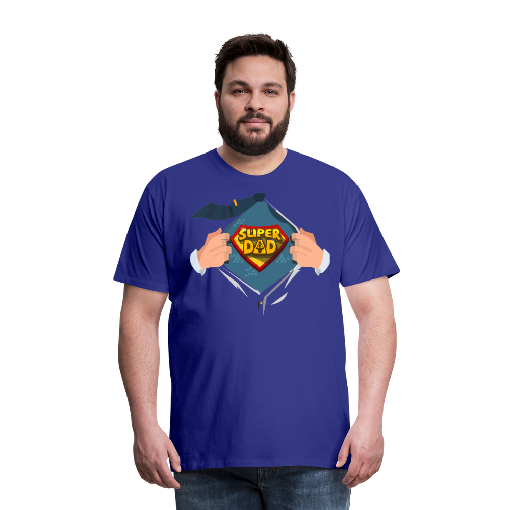 Super Dad: The Ultimate Father's Day Tee Tribute Men's Premium T-Shirt - royal blue