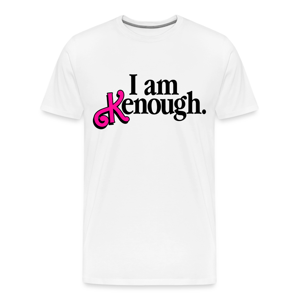 'I am Kenough' T-Shirt - white
