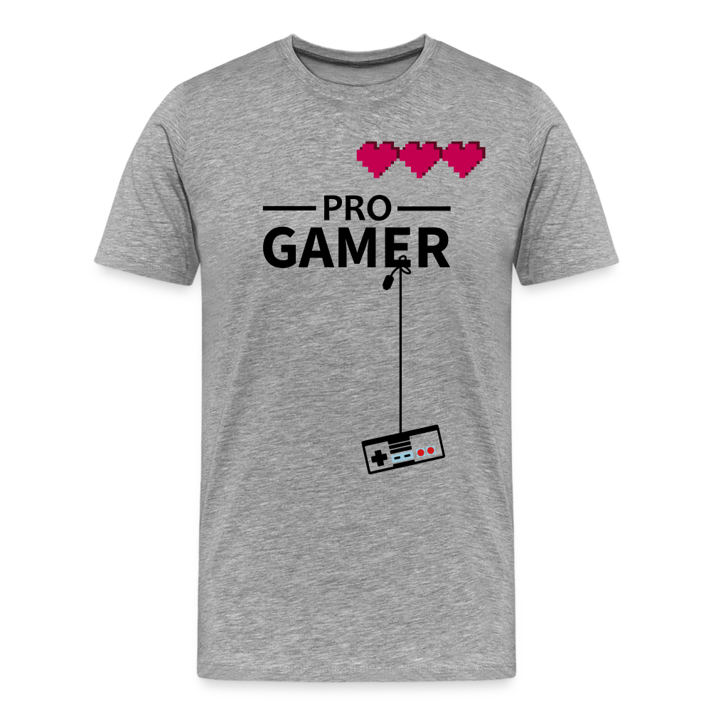 Elevate Your Game: The 'Pro Gamer' T-Shirt - heather gray