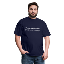 You Are My Friend Learn Spanish T-Shirt - navy