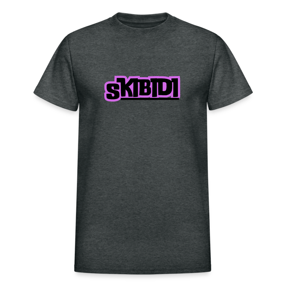 Skibidi Toilet T-Shirt T4 - deep heather