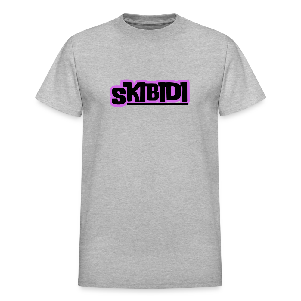Skibidi Toilet T-Shirt T4 - heather gray