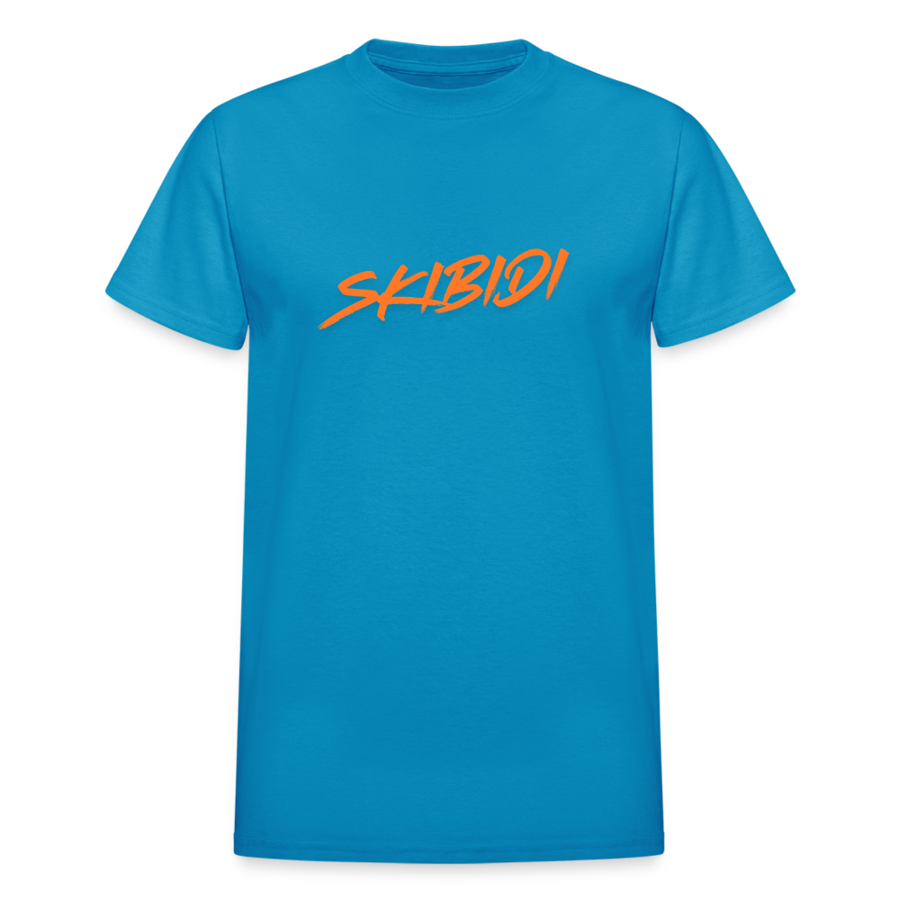 Skibidi Toilet T-Shirt T3 - turquoise
