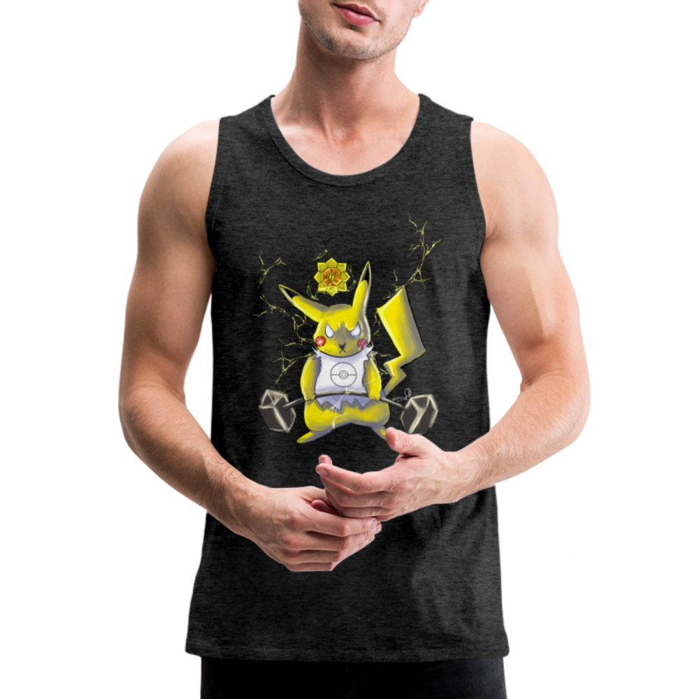 Gotta Lift Them All - Fitness Motivation Tank Top - charcoal grey