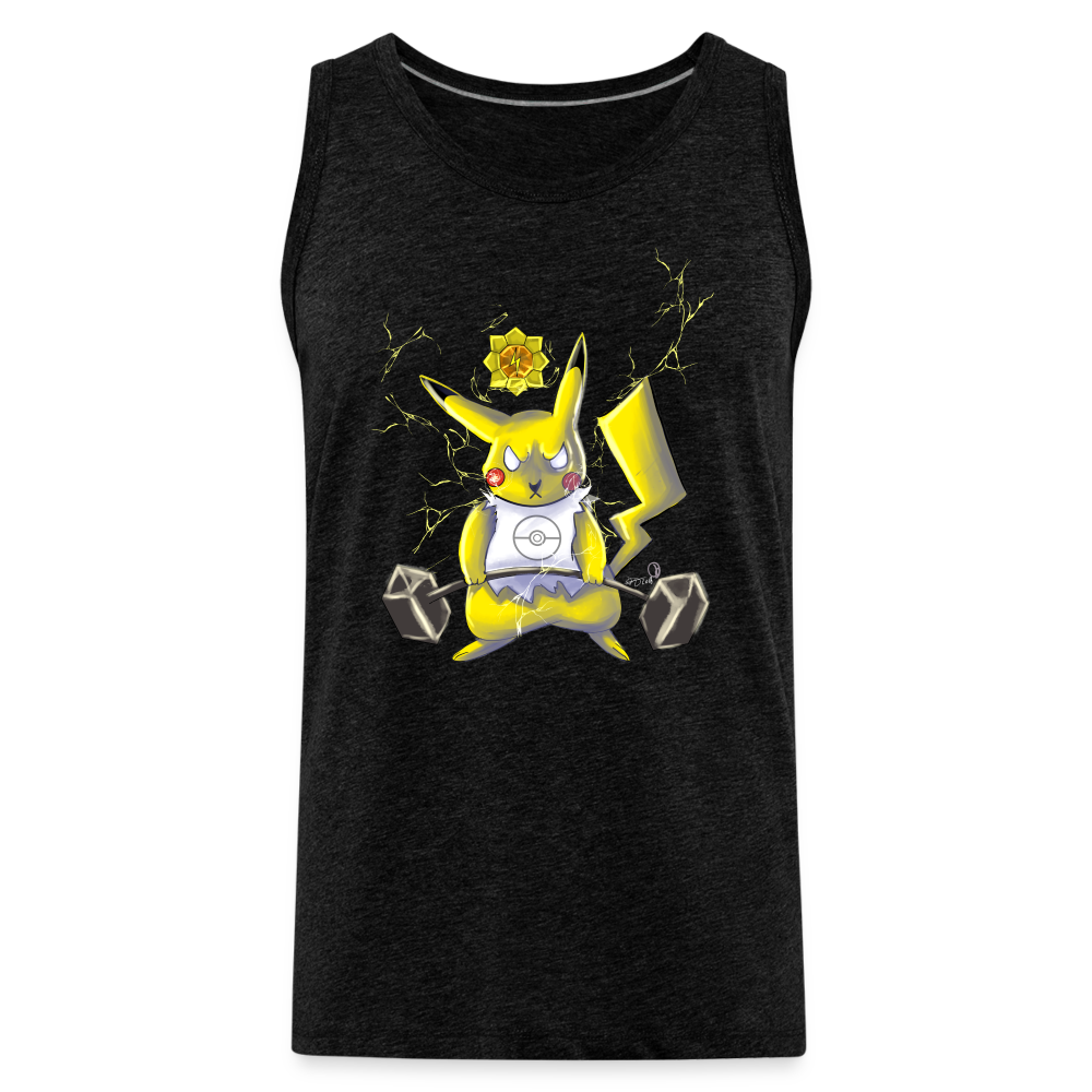 Gotta Lift Them All - Fitness Motivation Tank Top - charcoal grey